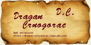 Dragan Crnogorac vizit kartica